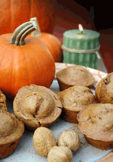 Halloween Pumpkin Muffins